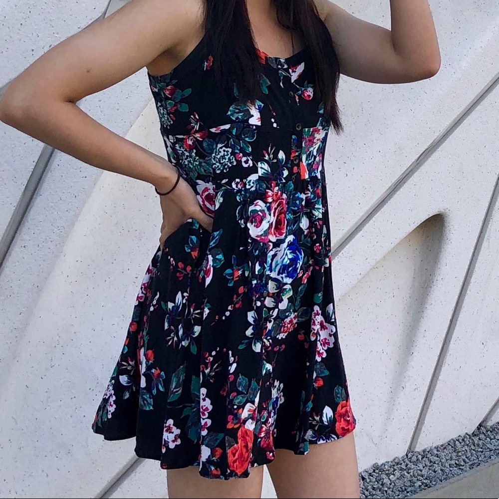 EXPRESS floral dress